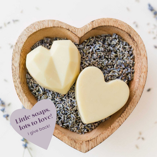Lavender Sundays Heart-shaped Charity Soap Sets